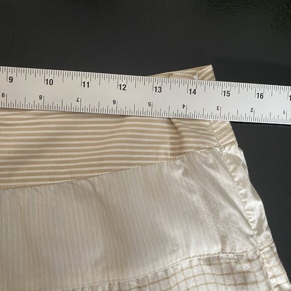 Y2K Old Navy Tiered Skirt 6 Midi Maxi Boho Prairie Western Lightweight Beachy - Picture 11 of 12